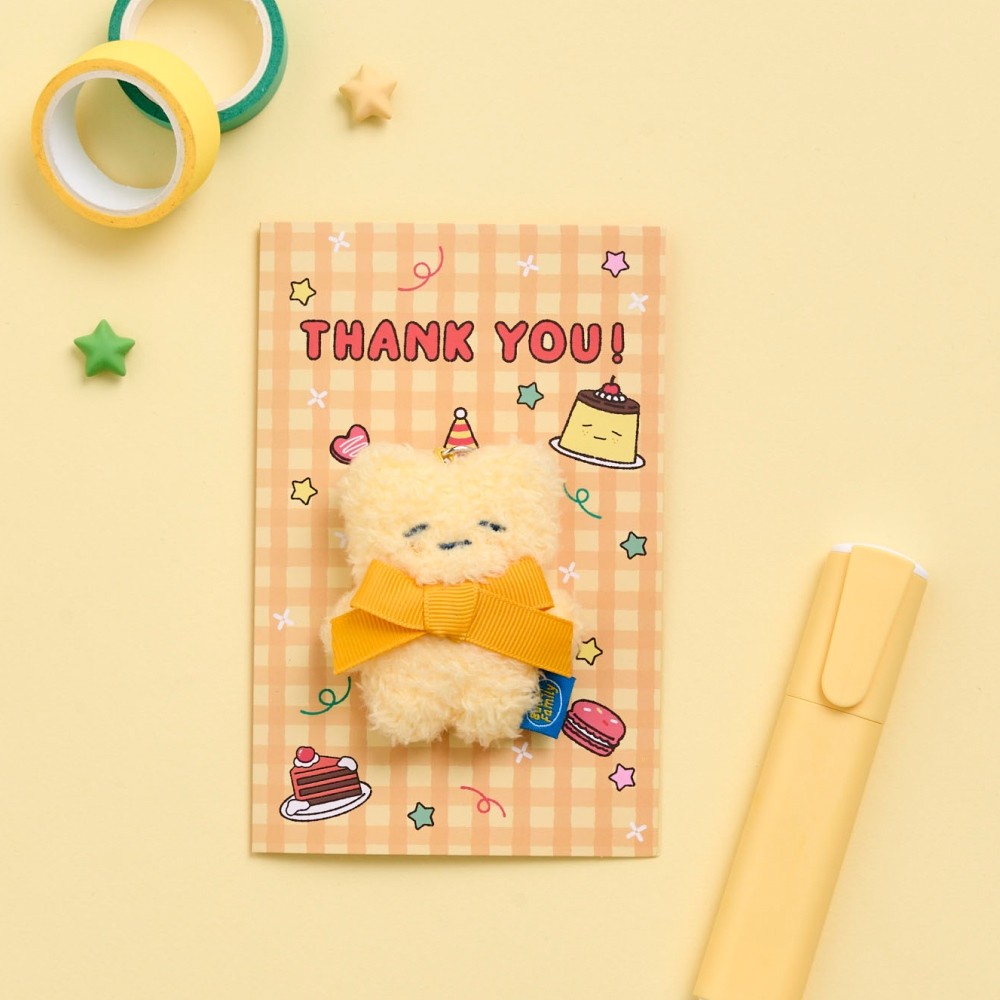Butter Shop BT Butter Gun Mini Keyring Card Set Thank You thank you ...