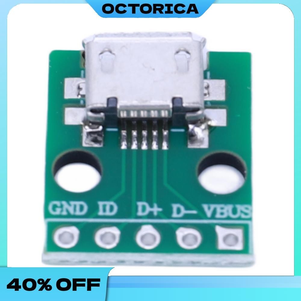 Micro Usb To Dip Adapter 5pin Female Connector B Type Pcb Converter Pinboard Shopee Philippines 7973