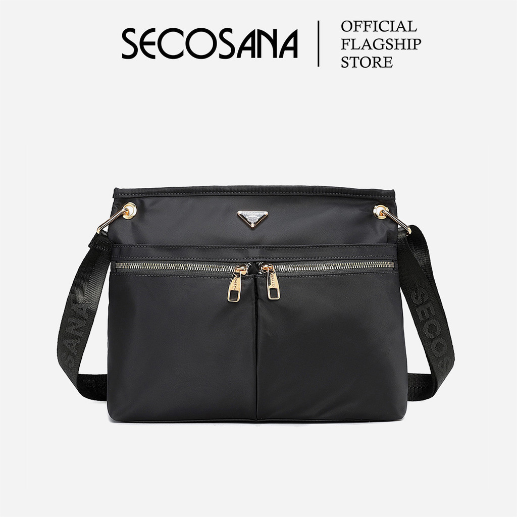 SECOSANA Noriel Plain Crossbody Bag Shopee Philippines