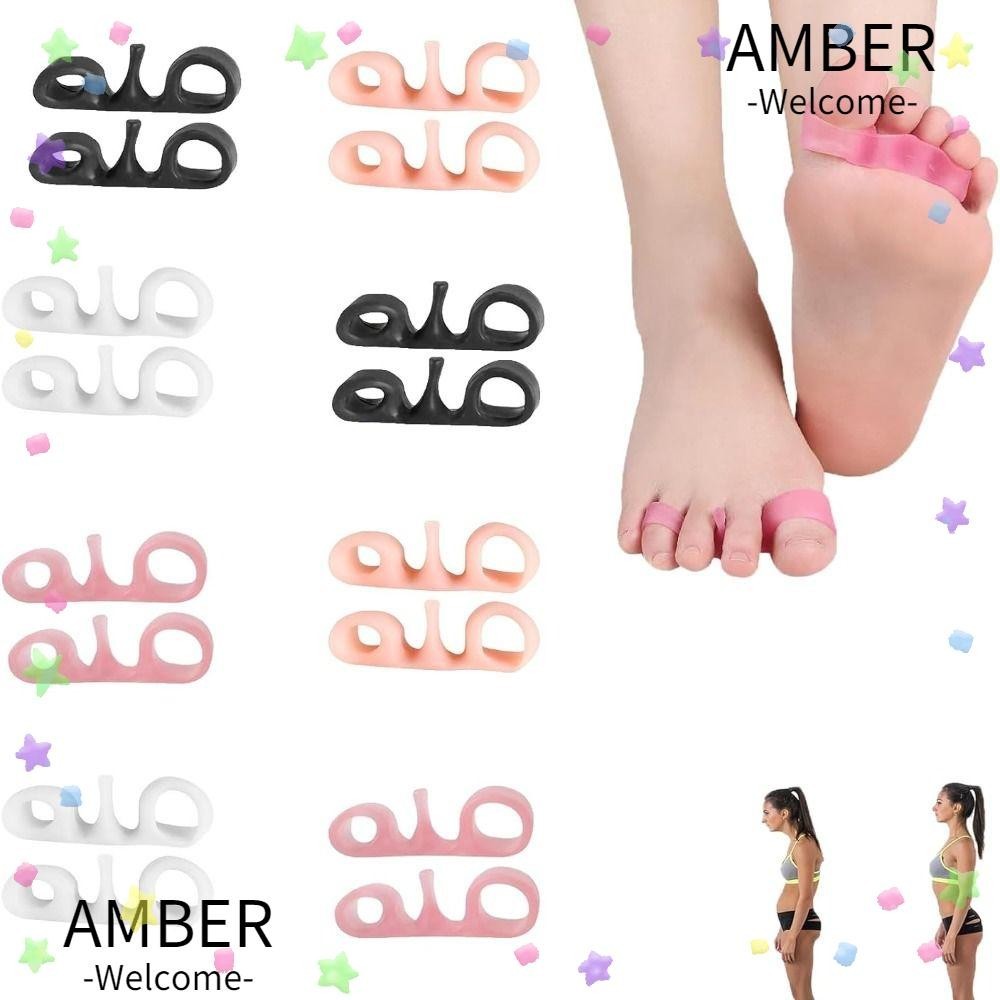 AMBER Bodyfeet Aligners Kit, Toe Correctors and Toe Separators Invisible Posture Care Toe