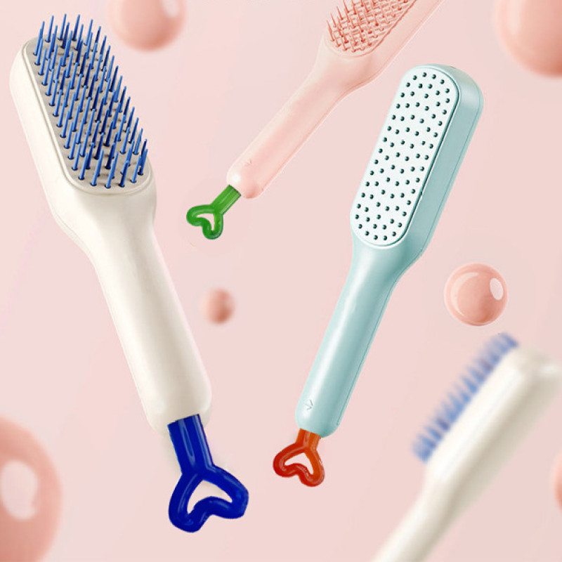Telescopic Comb Rotating Magic Comb Suitable For Long Hair Anti-Static ...
