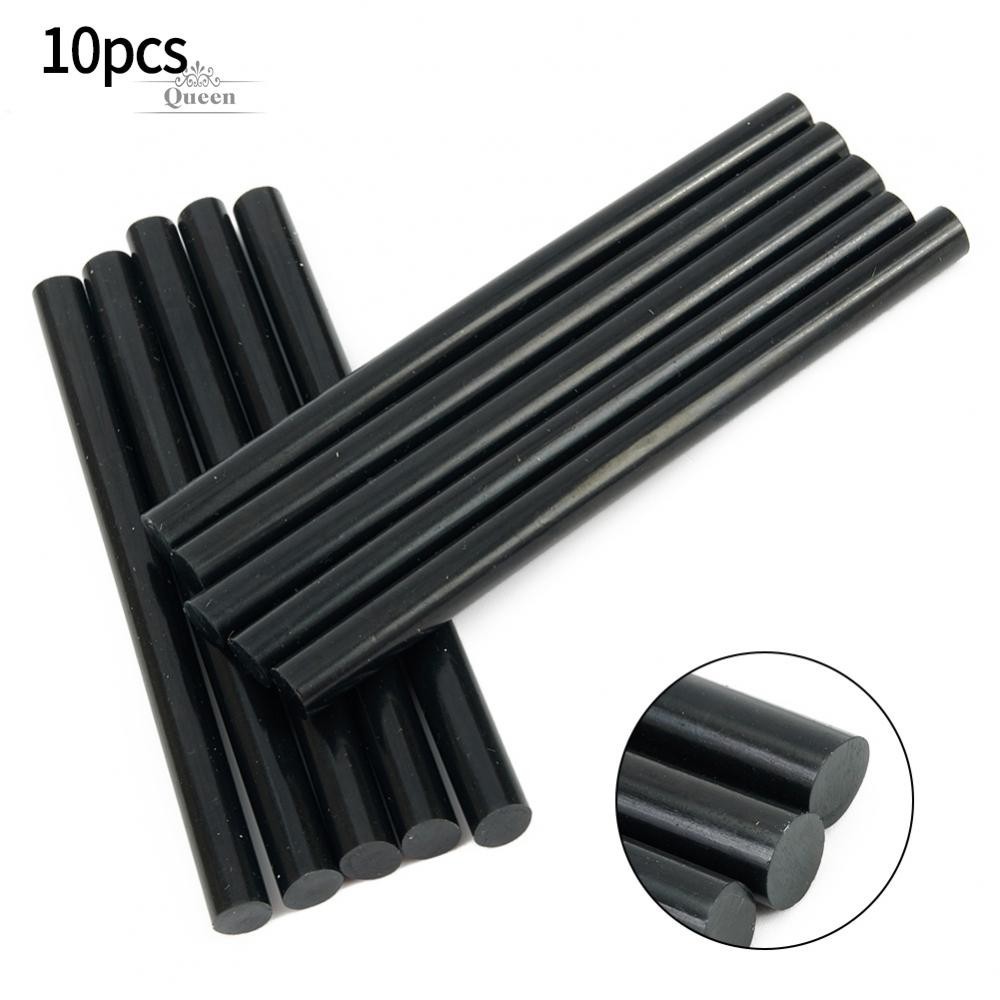 10PCS Dent Repair Glue Sticks Set – Paintless Dent Repair Tool For Cars, 5 Yellow & 5 Black Sticks, DIY Hail & Door Ding Repair