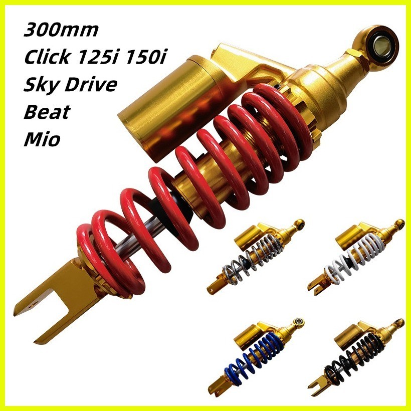 Motorcycle Rear Shock 300mm For Yamaha Mio Honda Click 125i 150i Honda ...