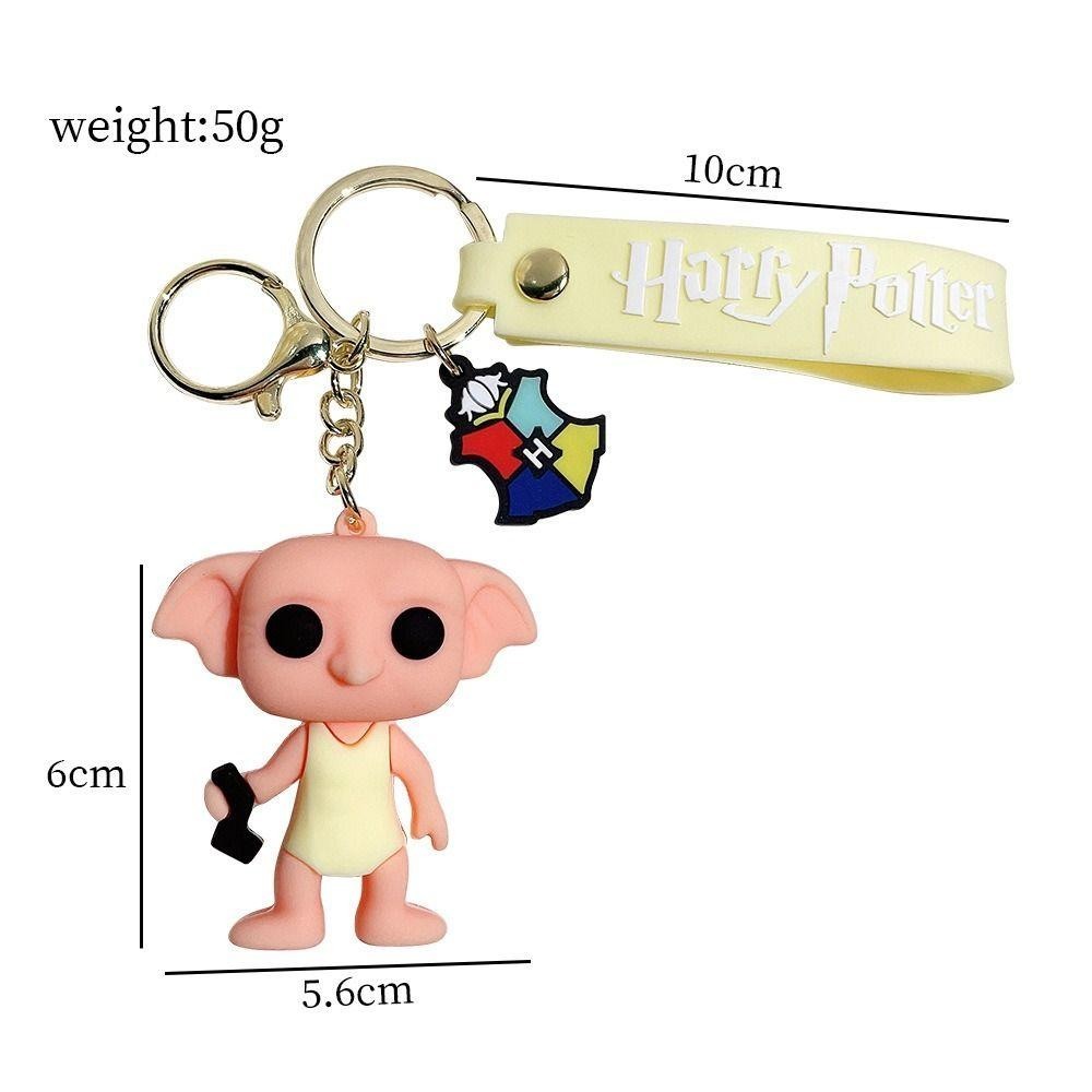 UDIOD 3D Harri Potter Keychain, Harri Potter Dobby Ron Hermione Snape ...