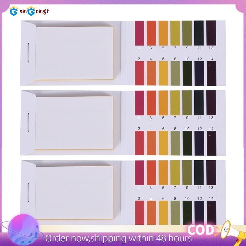 [gangong1]3 set 240 Strips Professional 1-14 pH litmus paper ph test ...