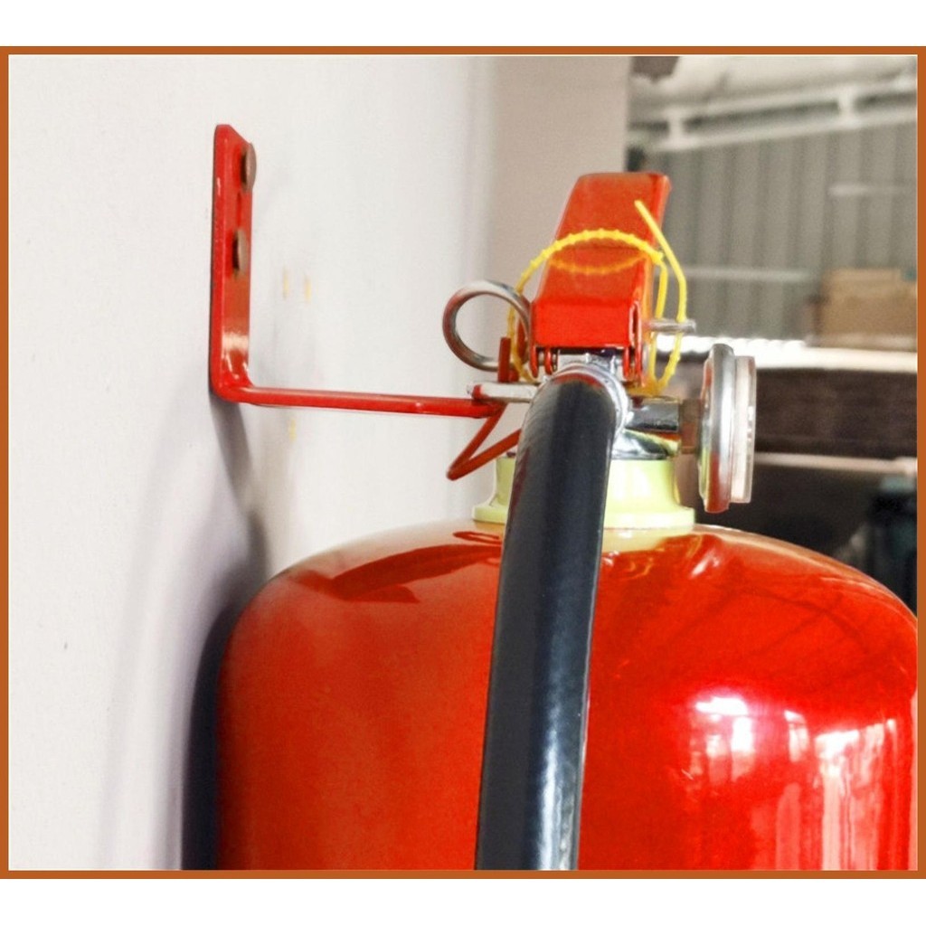 Fire Extinguisher Mount 4 Pack L-shaped Metal Fire Extinguisher Hanger ...