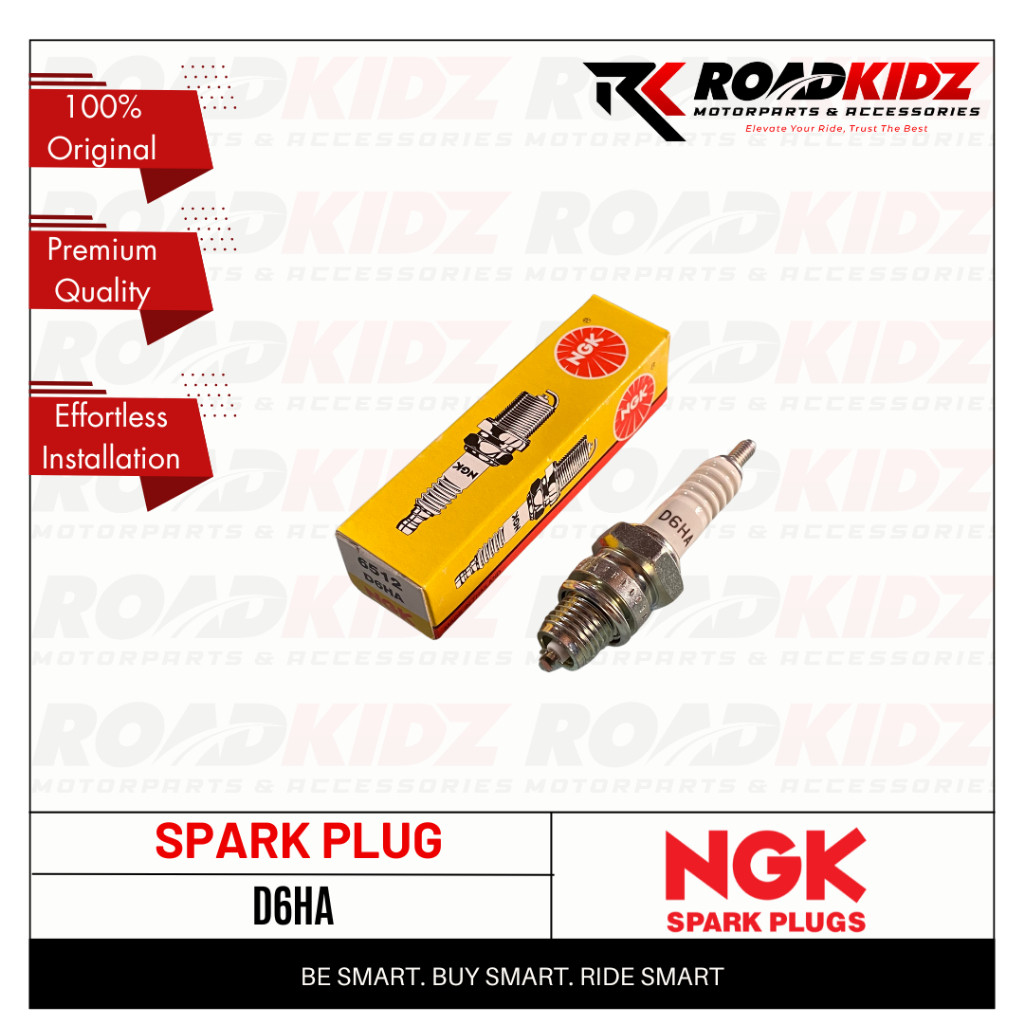 NGK SPARK PLUG D6HA (100 % Genuine Parts) | Shopee Philippines