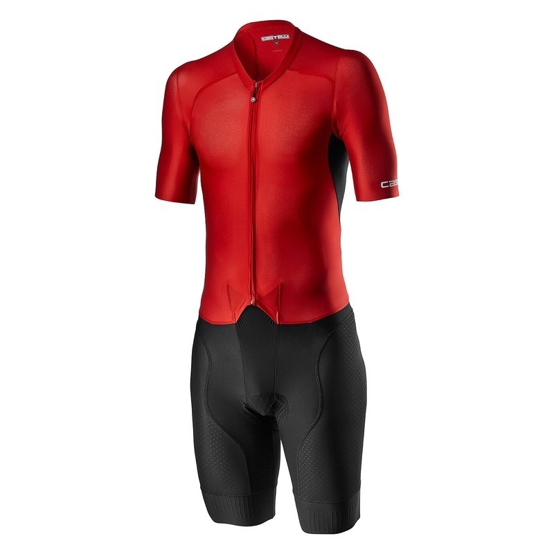 Men's Triathlon Suit One Piece - Quick Dry, Breathable Sleeveless Trisuit With Padded Chamois For Swim, Bike, Run
