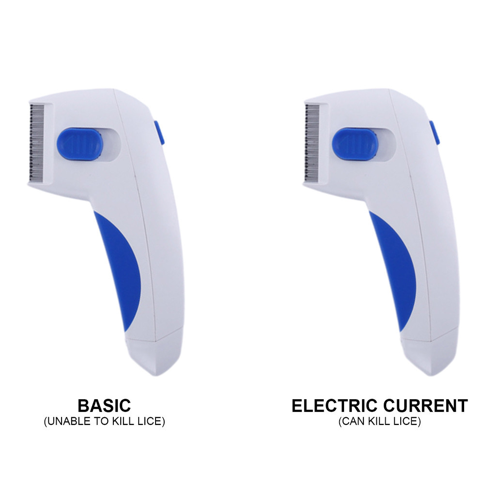 Electric Flea Zapper Comb Gentle and Safe Electric Lice Comb Effective ...