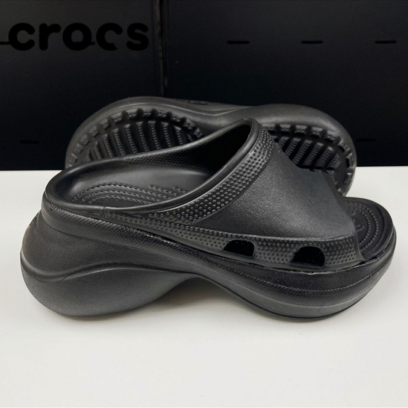 Balenciaga X Crocs Pool Platform Slide Sandals Platform Slipper Style