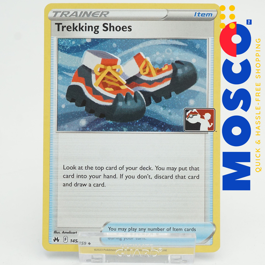 Trekking Shoes 145/159 Holo Prize Pack Series Item Cards