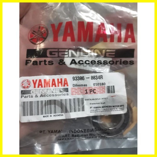 Yamaha Genuine 6003 Bearing Swing Arm Mounting Mio Sporty, Soul i