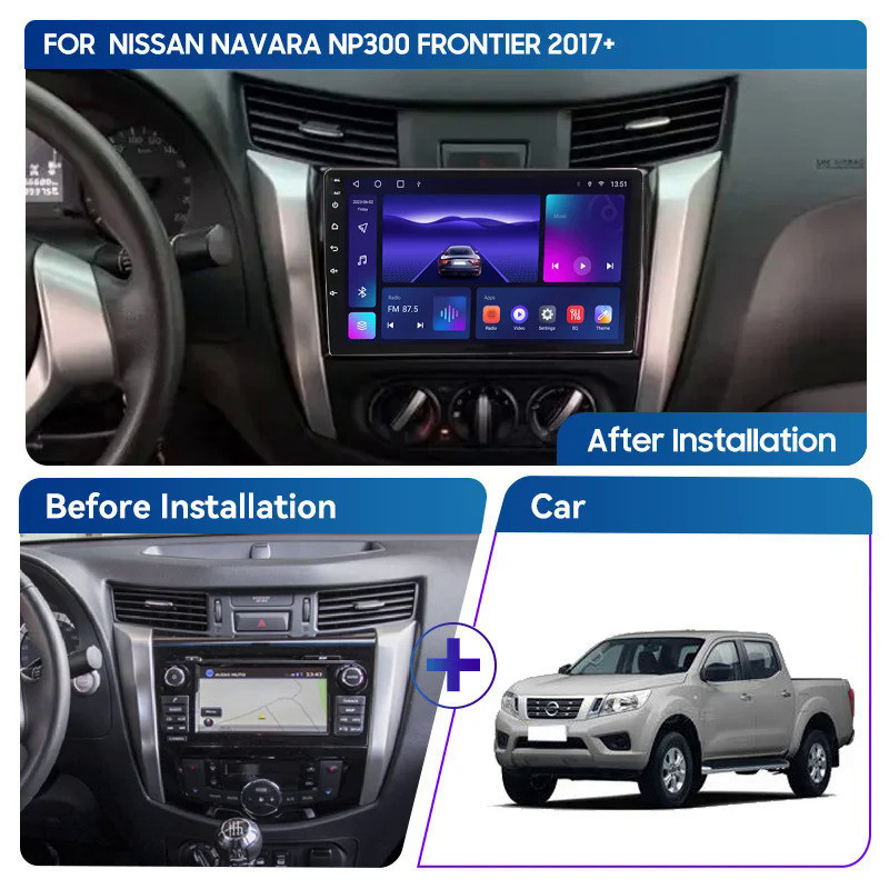 Écran De Navigation (radio) D'origine Pour Nissan NP300 Navara D40 (2010) - Référence 28091-5X00B - Occasion