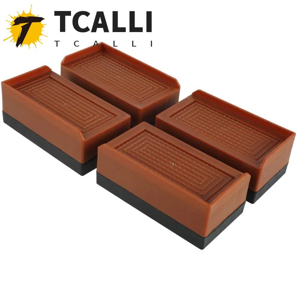 TCALLI Furniture Foot Pad, Adjustable Desk Lifts Bed Furniture Riser ...