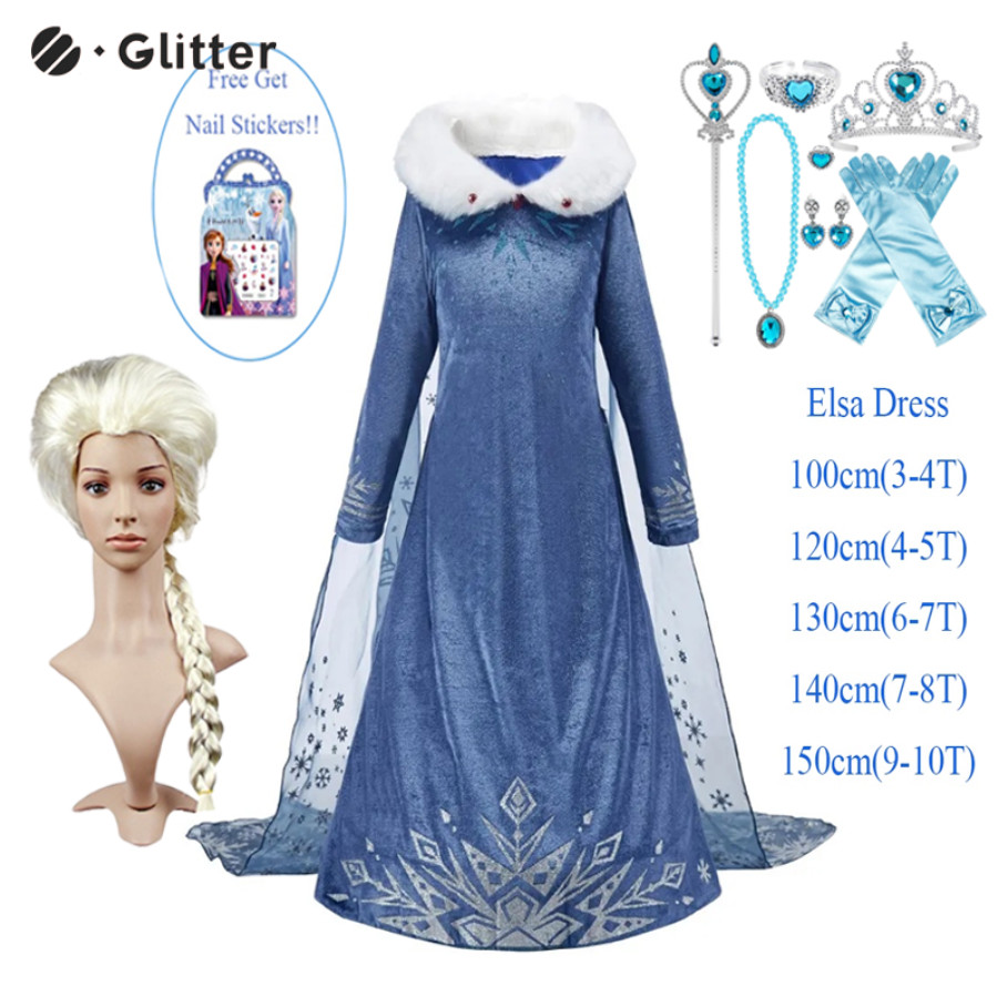 Elsa cape and gloves sales