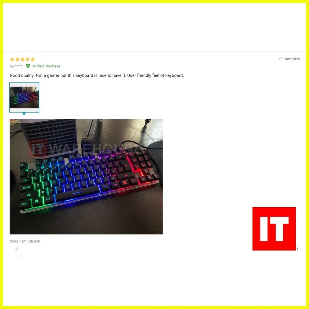 Fantech K613 Tkl Fighter Ii Tournament Edition RGB Membrane Gaming