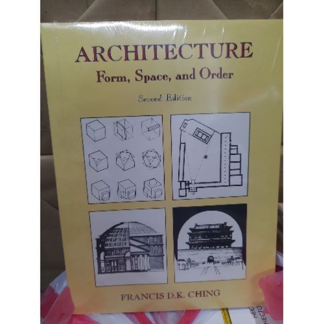 ♞ARCHITECTURE FORMS,SPACE,AND ORDER 2ND EDITION BY CHING | Shopee ...