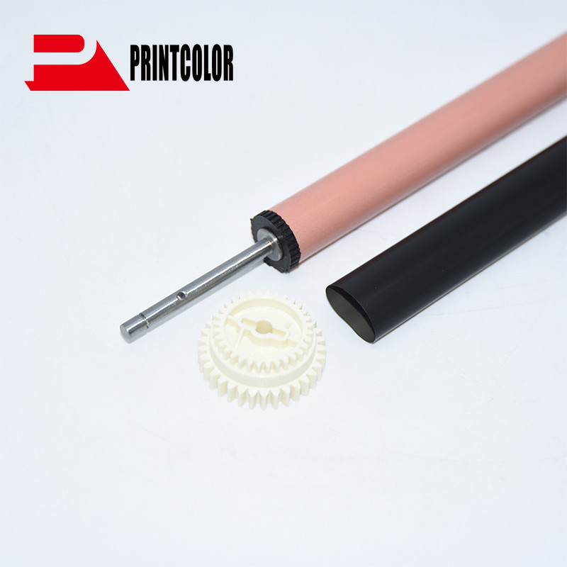 1SET Fuser Film Sleeve Lower Pressure Roller Gear For HP Color LaserJet 