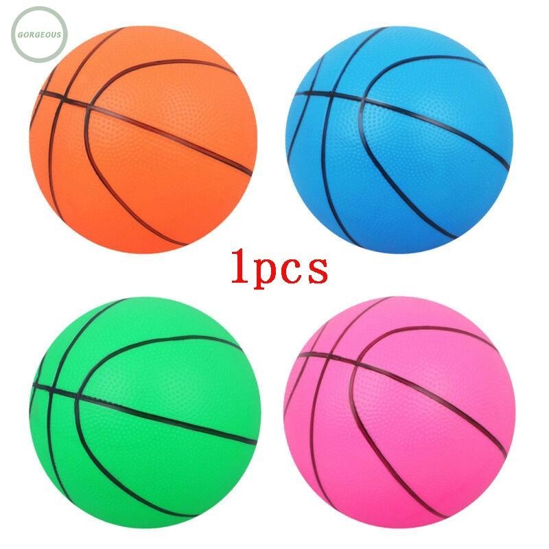 (HM) TOYS 6 / 9 inches Mini Inflatable Basketball Blow Play Ball Kids ...