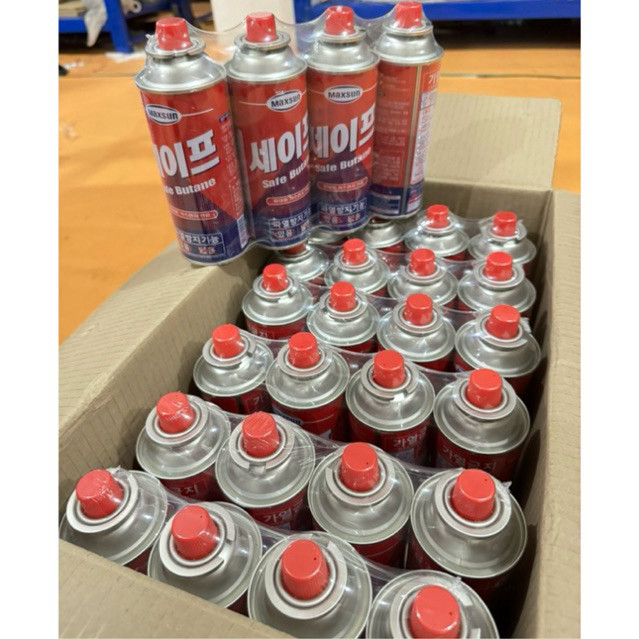 Wholesale Maxsun Safe Butane Gas for Gas stove 220g x 28 pcs Korea Gas ...