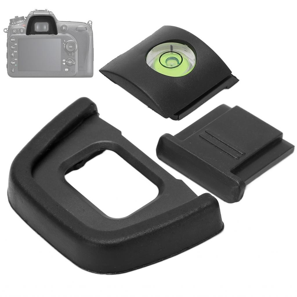 EP12 Camera Eyepiece Viewfinder Eyecup Cold Shoe Cover Level Set For