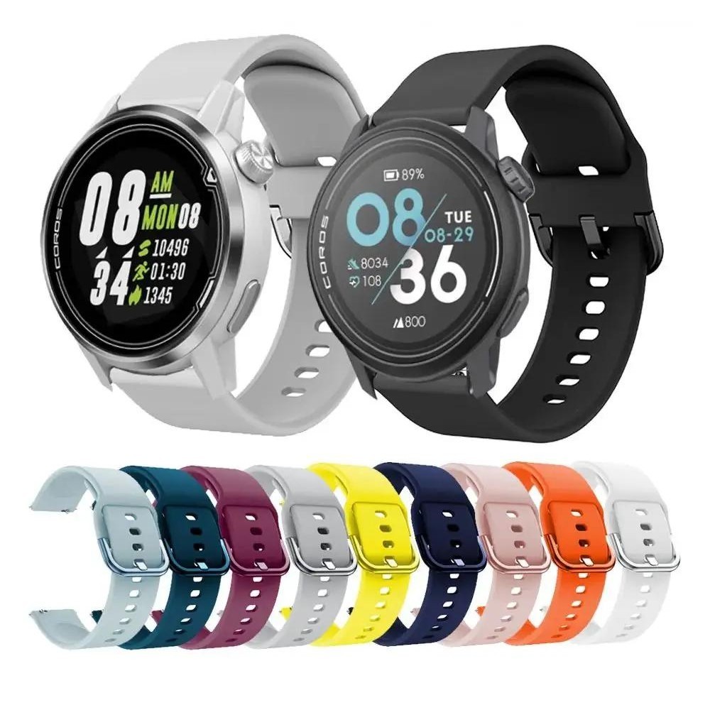 Wristband For COROS PACE 3 2 Strap Band 20mm 22mm Silicone Bracelet WatchStrap For COROS APEX 2