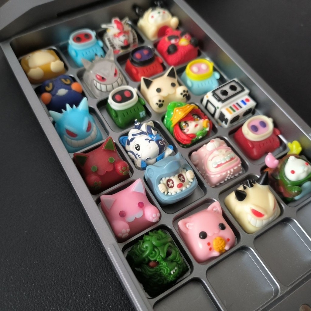 [24 Hours Delivery] Updated Welfare Personality Keycap Epoxy Cute ...