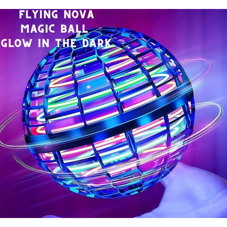 Flying Orb toys Gyrosphere with 360 rotate flynova UFO flying spinner