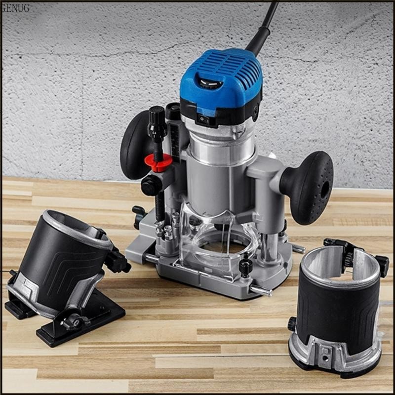 GENUG Dust Collection Adapter for Plunge Base Routers Compact Router ...