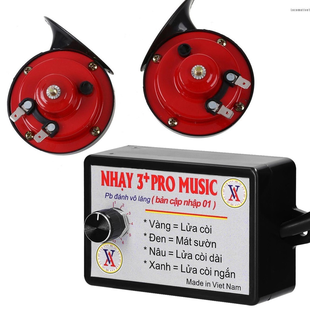 Waterproof Air Horn For Truck Car Motorcycle 2-Piece 12V Super Loud 300DB Train Air Horn &ndash; Waterproof For Car, Truck, Motorcycle, Boat 12V Electric Air Horn Kit 300DB