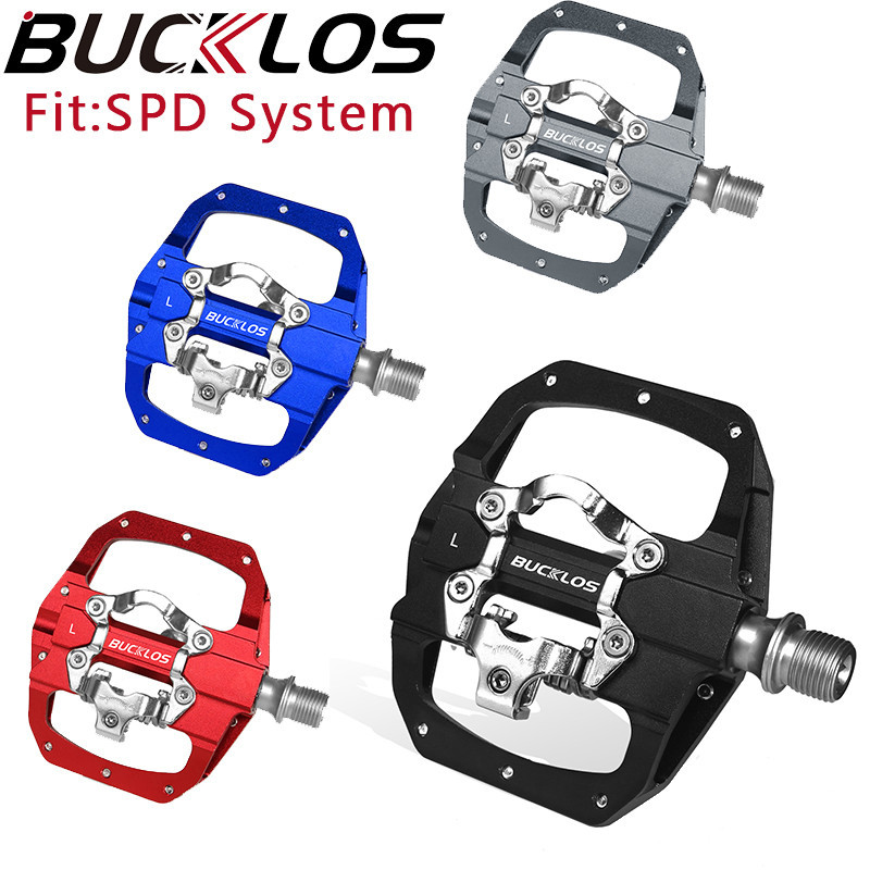 BUCKLOS SHIMANO Mountain Bike Cleats Pedal Flat/cleat Pedals Durable MTB Cleats Pedal Cycling