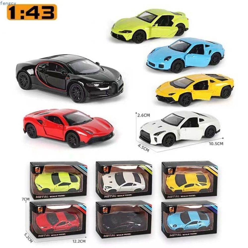 FENGCY 143 Porsche Alloy Car Model, Alloy Model Model Car Simulation