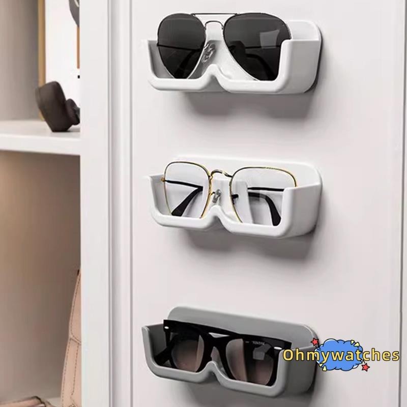 WallMounted Glasses Holder Eyeglasses Storage Box Glasses Display Rack