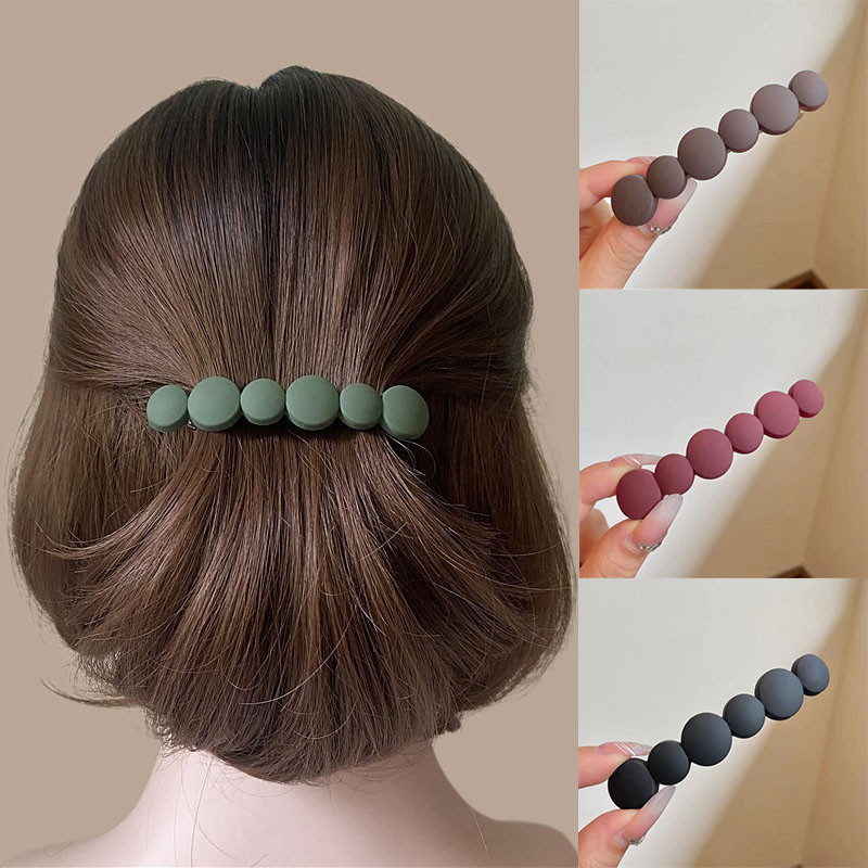 2024 New One-word Spring Clip Horizontal Clip Is Suitable for ...