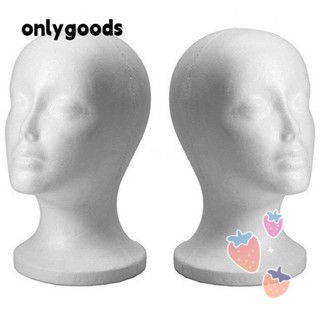 Head Model Abstract Long Neck Foam Female Mannequin Wig Hat