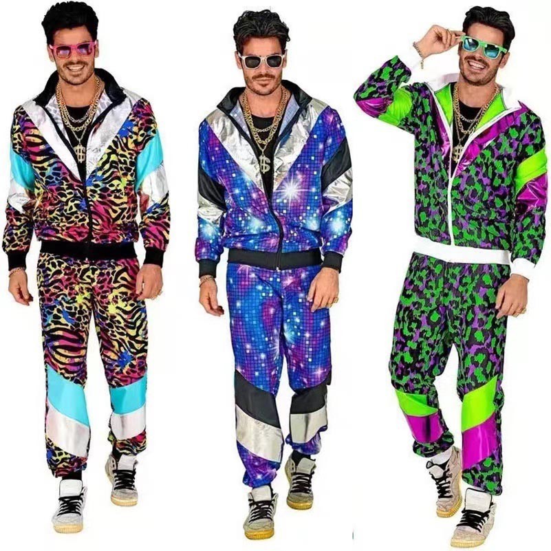 Halloween Couples Carnival Vintage Disco Retro Trend Party Cosplay ...