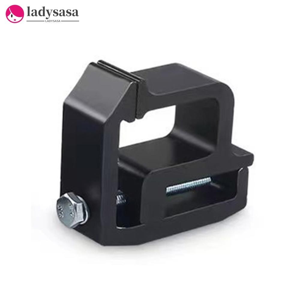 8-Pack Heavy Duty Aluminum Truck Cap Camper Shell Mounting Clamps - Black