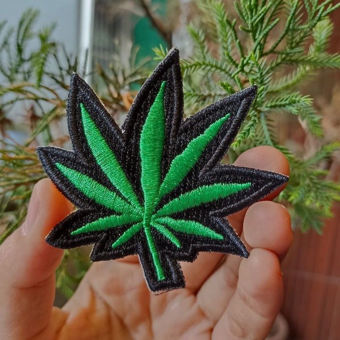 Embroidered Patch embroidered mine emblem | Shopee Philippines