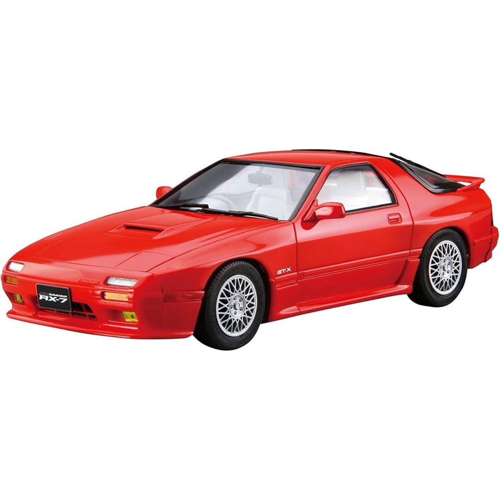 Aoshima Bunka Kyozaisha 1/24 The Model Car Series No.64 Mazda FC3S ...
