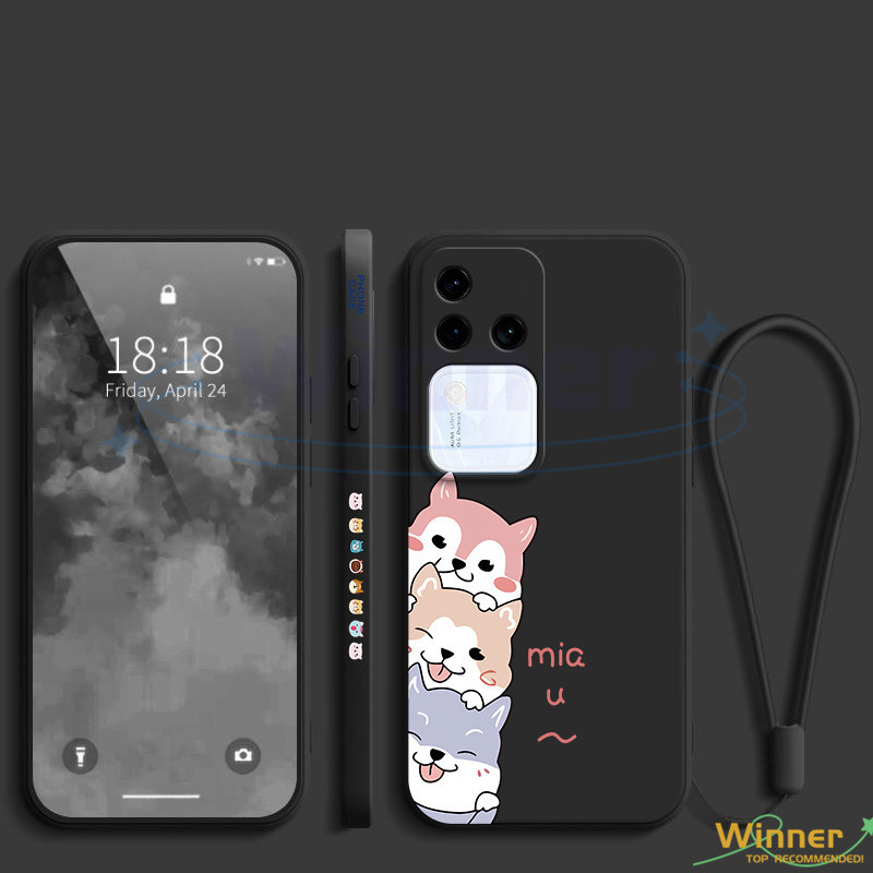 Cute pet Case Vivo V30 Pro V30 V29 V29E V27E V27 V25 V25E Soft case
