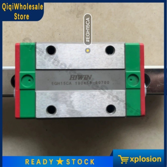 Coavoo EGH15CA Linear Slider Block, 2pcs 15mm EG15 Square Bearing