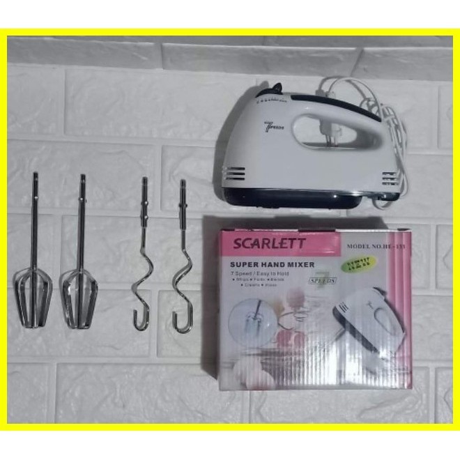 Scarlett Electric Hand Mixer Shopee Philippines