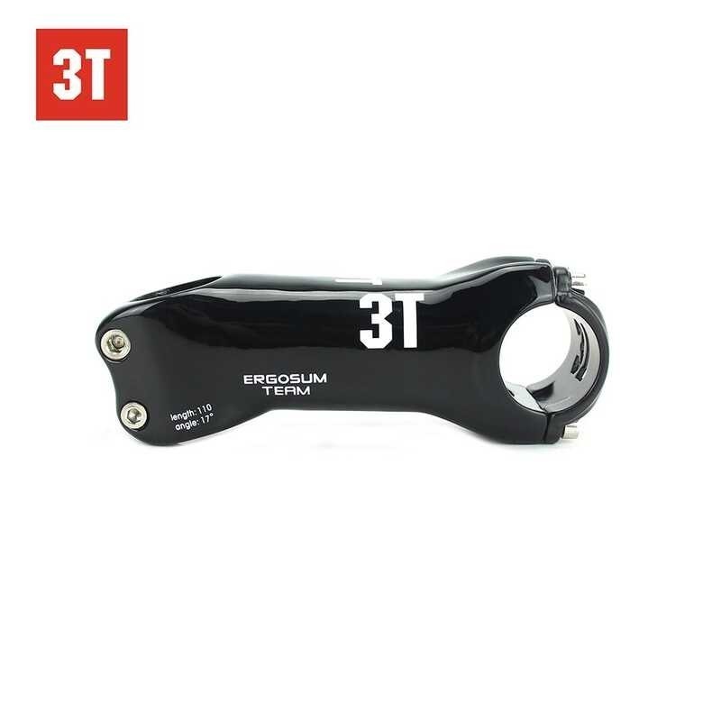 3T ERGOSUM TEAM Full Carbon Stem Road Mountain Bike Stem 6 /17 Degree ...