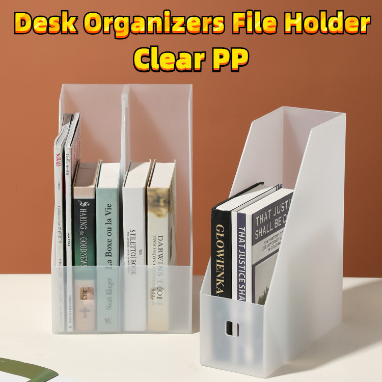 SANRUI 2 Pack Acrylic Magazine File Holder, Vertical Armenia - View #10