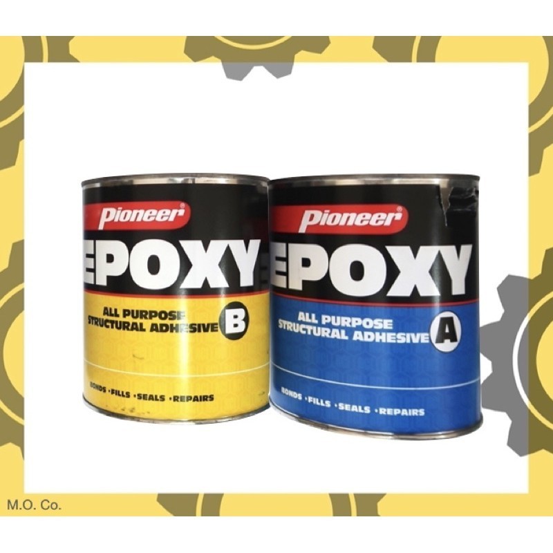 ♞Pioneer Epoxy All Purpose Structural Adhesive A And B (1/4 Pint, 1/2 ...