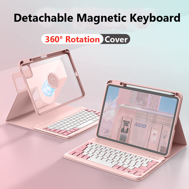Rotation Keyboard Case for Honor Pad X8a 11