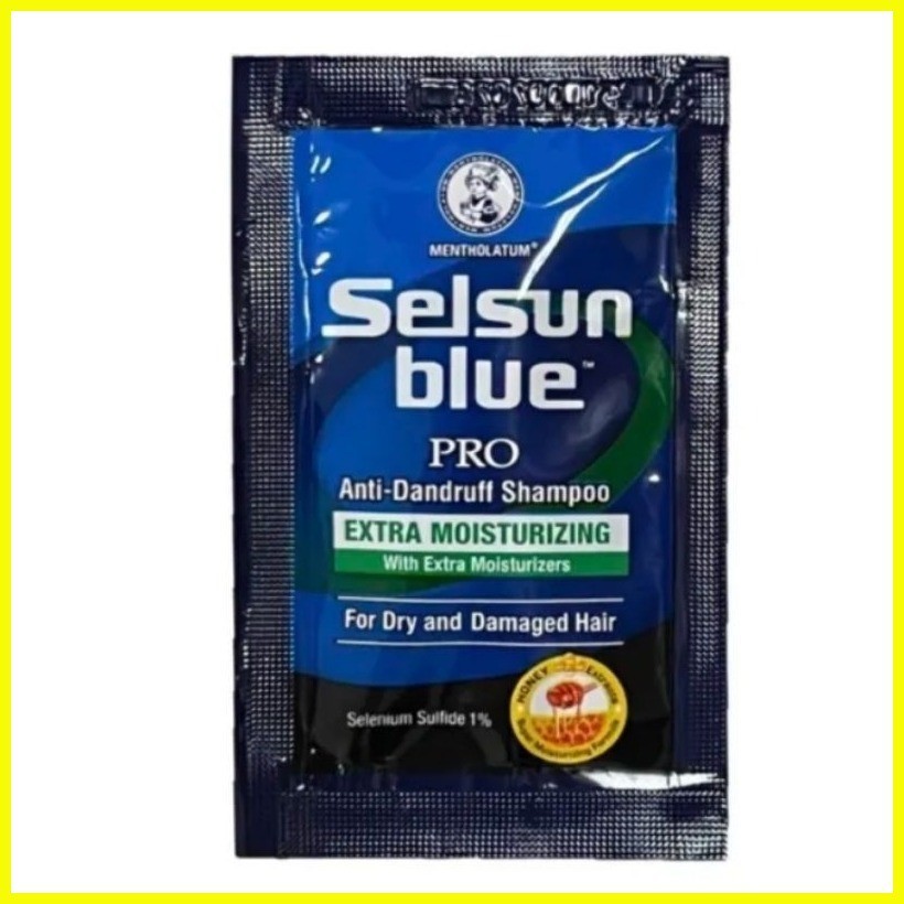 selsun blue anti-dandruff shampoo extra strength sachet 6ml | Shopee ...