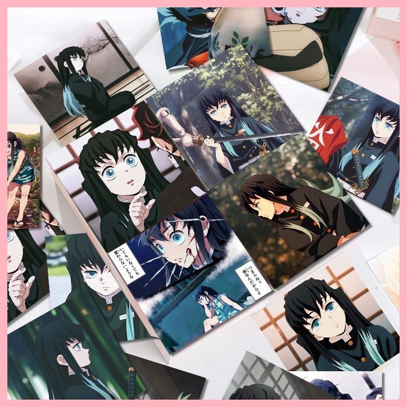 Stickers Demon Slayer (54 Sheets) Tokitou Muichirou Demon Slayer ...