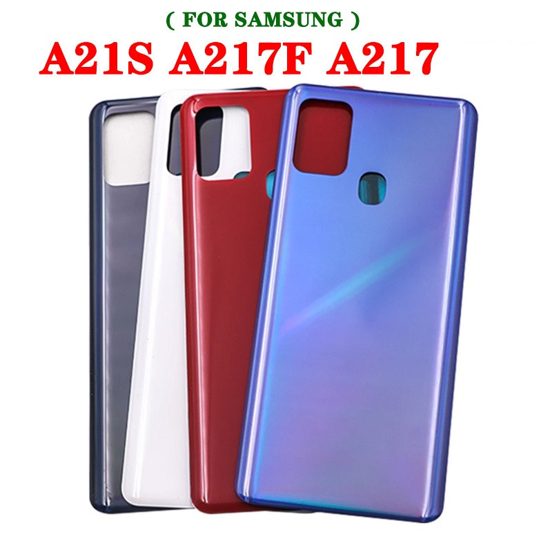 Back Housing Frame For Samsung Galaxy A21s A217 A217f Lcd Middle Frame Bezel Plate Back Door