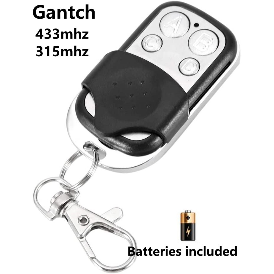 Remote control 433mhz 315mhz electronic door for garage door electric